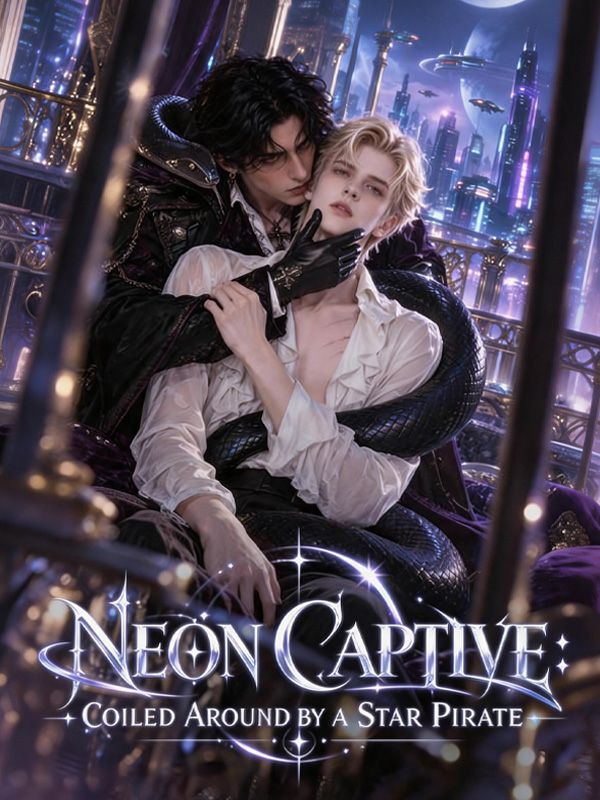 Neon Captive_ Coiled Around by a Star Pirate